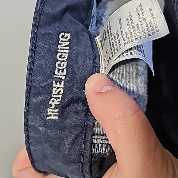 American Eagle black size 0 high rise jeggings - Picture 7 of 8